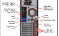 Сервер Lenovo ST550 4U/Tower задняя палень